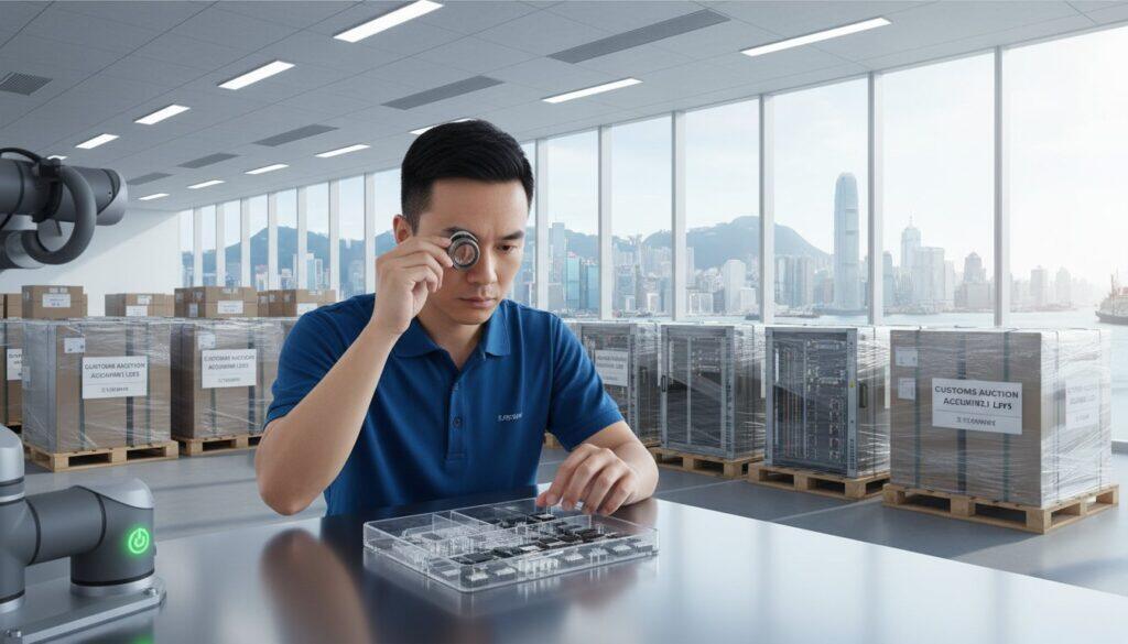 2026香港海關拍賣物料攻略：電子零件競投、評估與價值回收全解析