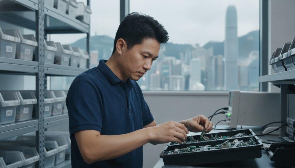 香港電子回收公司現場評估：快速準確的電子元件估價