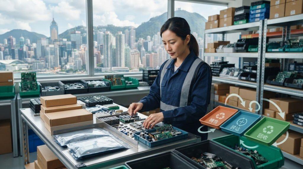 香港企業倉儲呆料處理攻略：電子零件庫存快速變現指南
